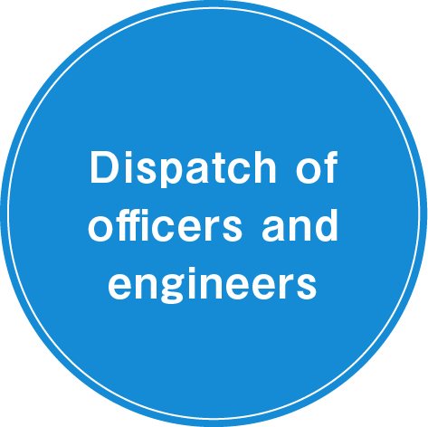 Dispatch of officers and engineers